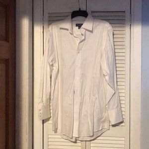 Sean John white man tailored shirt